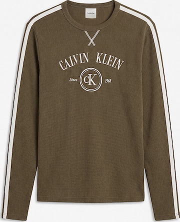 Calvin Klein Pyjama in Grün: Vorderseite
