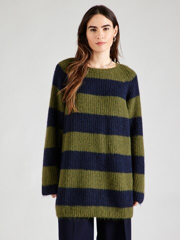 Abito in maglia di Monki in verde: frontale