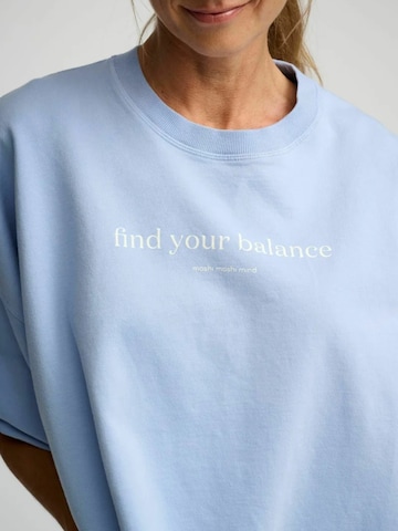 moshi moshi mind Sweatshirt 'Mantra' in Blauw