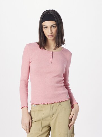 LEVI'S ® - Camisa 'Dry Goods Henley' em rosa: frente