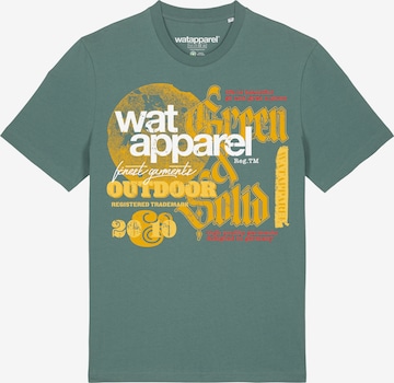 Maglietta di Watapparel in verde: frontale