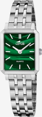 Lotus Zegarek analogowy 'Watch 2gether' w kolorze zielony: przód