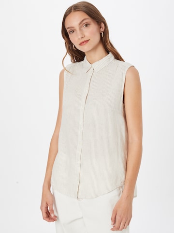 TOM TAILOR - Blusa em branco: frente