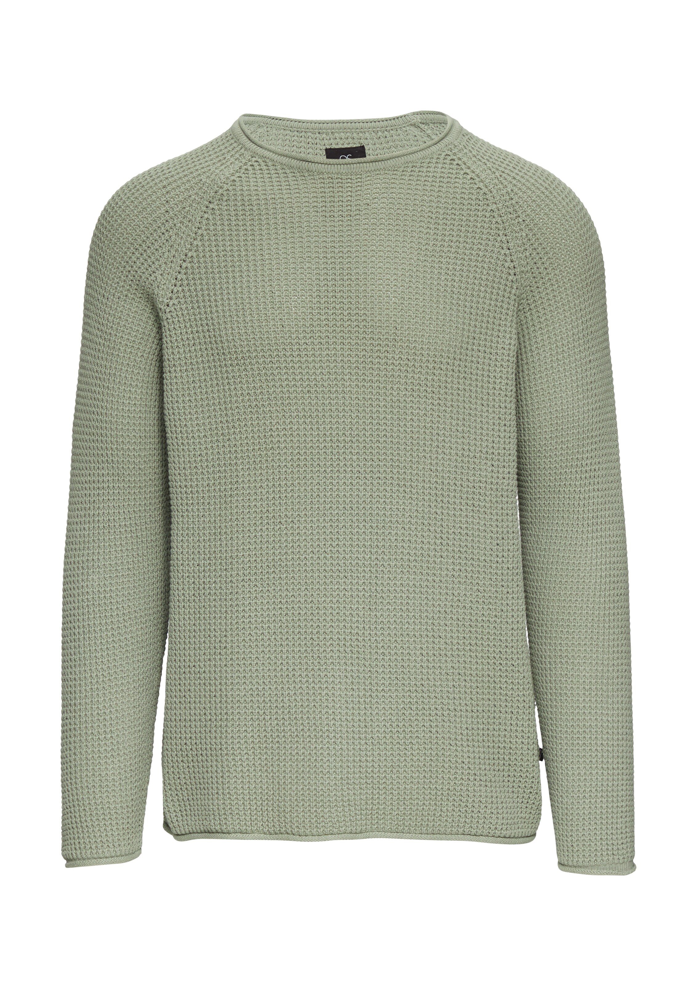 QS Pullover in Grün: Vorderseite