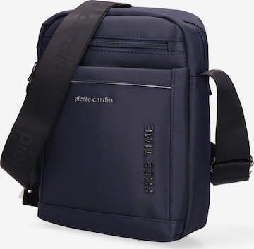 Borsa a tracolla di PIERRE CARDIN in blu: frontale