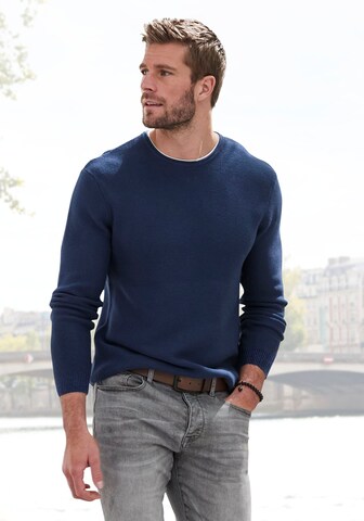 Authentic Le Jogger Sweater in Blue: front