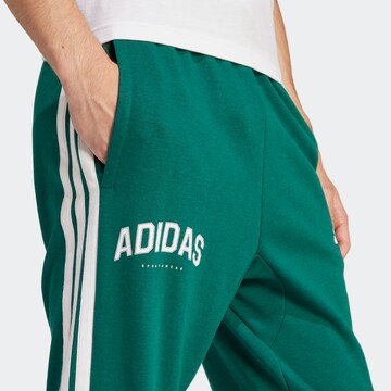 ADIDAS SPORTSWEAR Zúžený Sportovní kalhoty – zelená