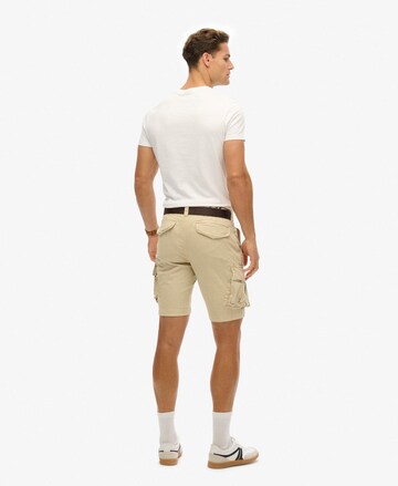 Loosefit Pantalon cargo 'Core' Superdry en beige