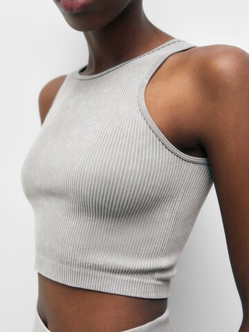 Pull&Bear Top in Grau