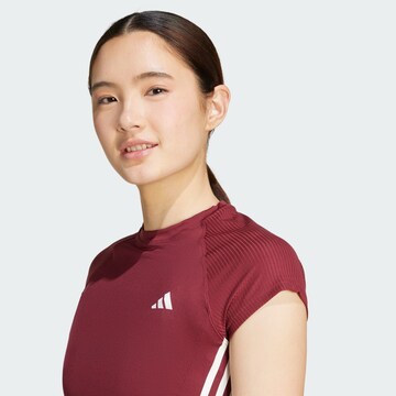Maglia funzionale 'Hyperglam' di ADIDAS PERFORMANCE in rosso