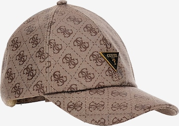 Șapcă 'MILANO' de la GUESS pe bej: față