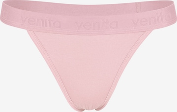 String di Yenita in rosa: frontale