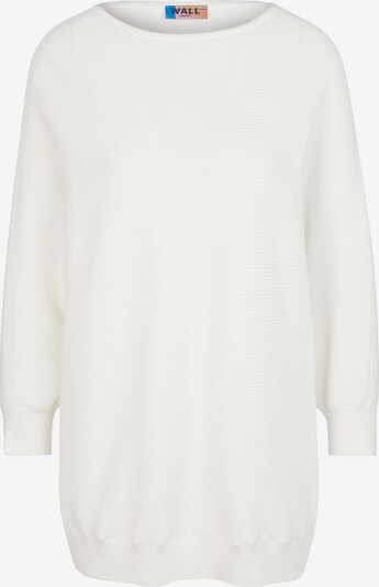 WALL London Pull-over oversize en blanc, Vue avec produit