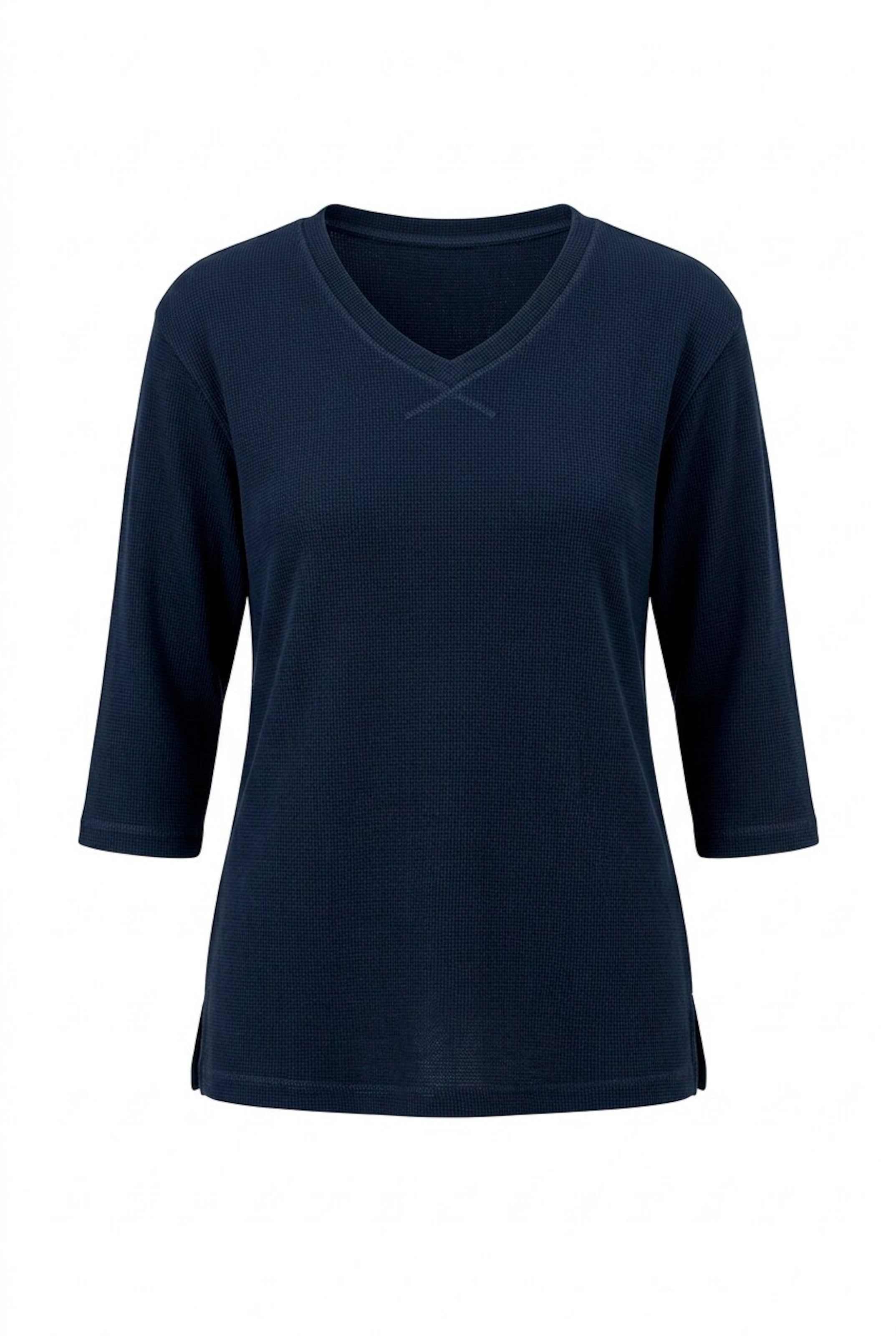 Ulla Popken Sweatshirt in Blue: front