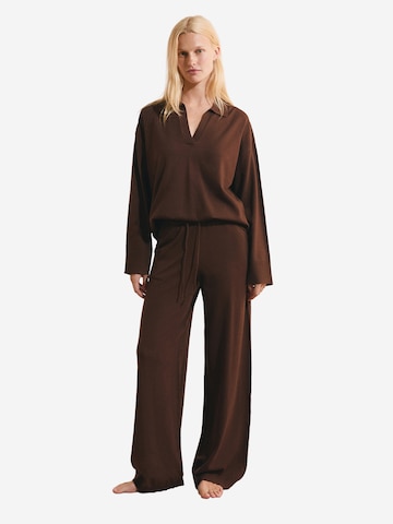 Pantaloncini da pigiama 'Briela' di ETAM in marrone