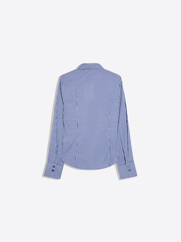 Chemisier Bershka en bleu