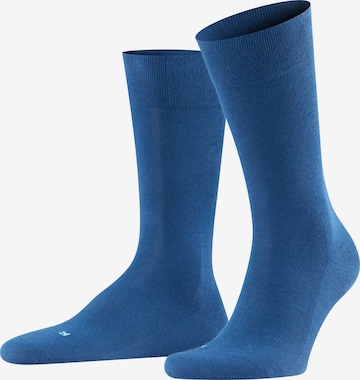 FALKE Socken 'Sensitive London' in Blau: Vorderseite