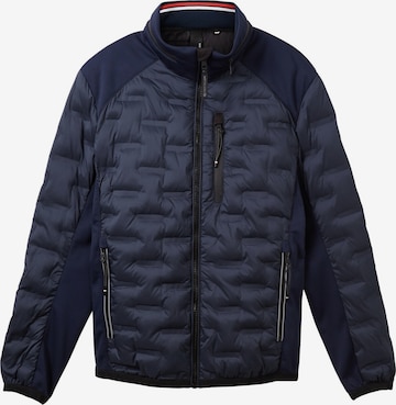 TOM TAILOR Between-Season Jacket in Blue: front