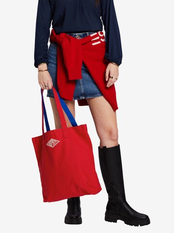 ESPRIT Shopper in Rood: voorkant