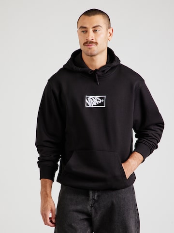 VANS Sweatshirt in Zwart: voorkant