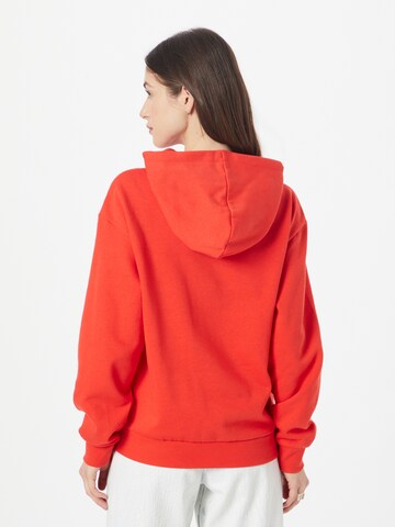 Monki - Sweatshirt em vermelho