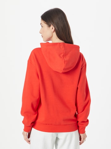 Monki Sweatshirt i röd