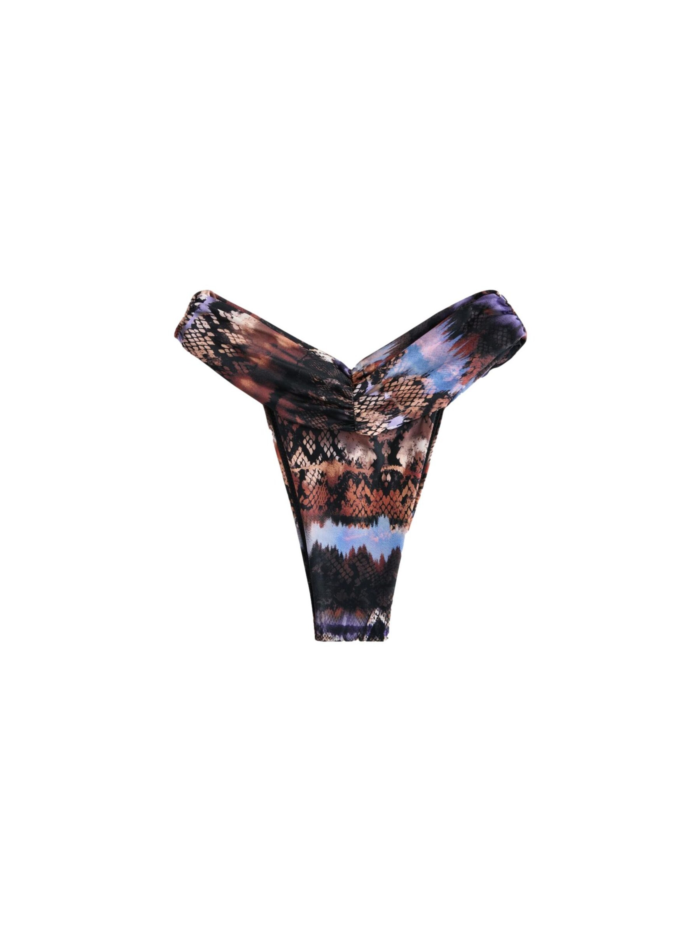 Next Bikini bottom in Brown: front
