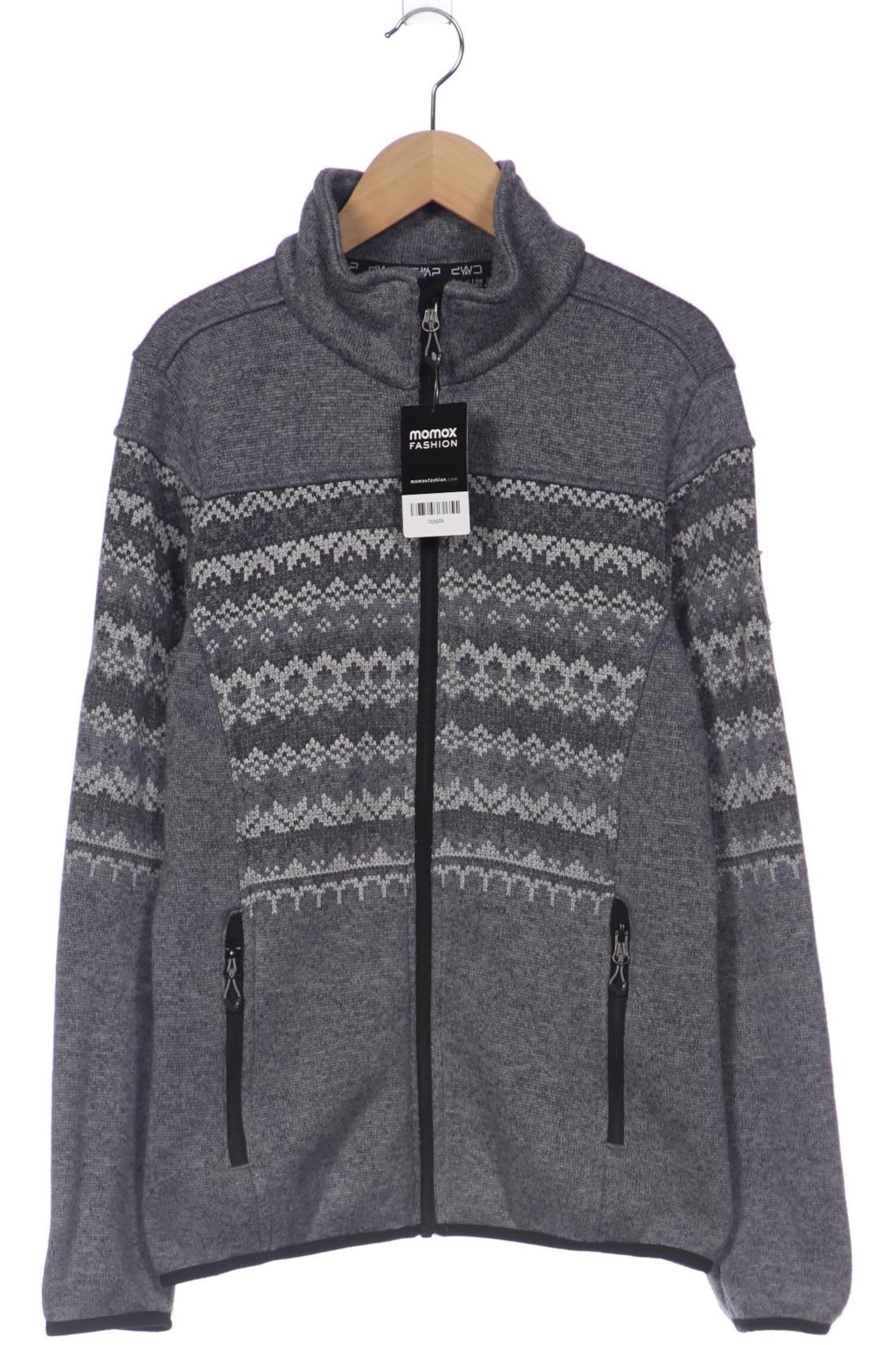 CMP Strickjacke XS-XXL in Grau: Vorderseite