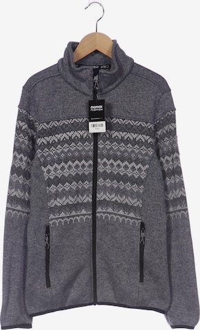 CMP Strickjacke XS-XXL in Grau: Vorderseite