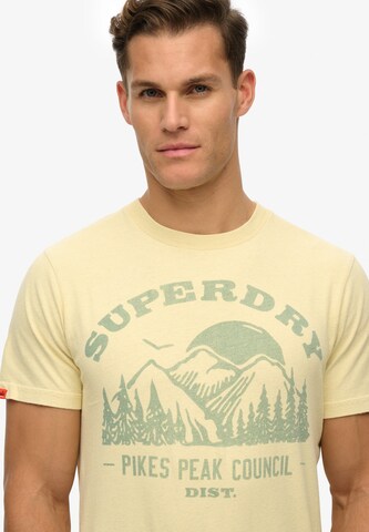Superdry Shirt 'Lo-Fi' in Geel