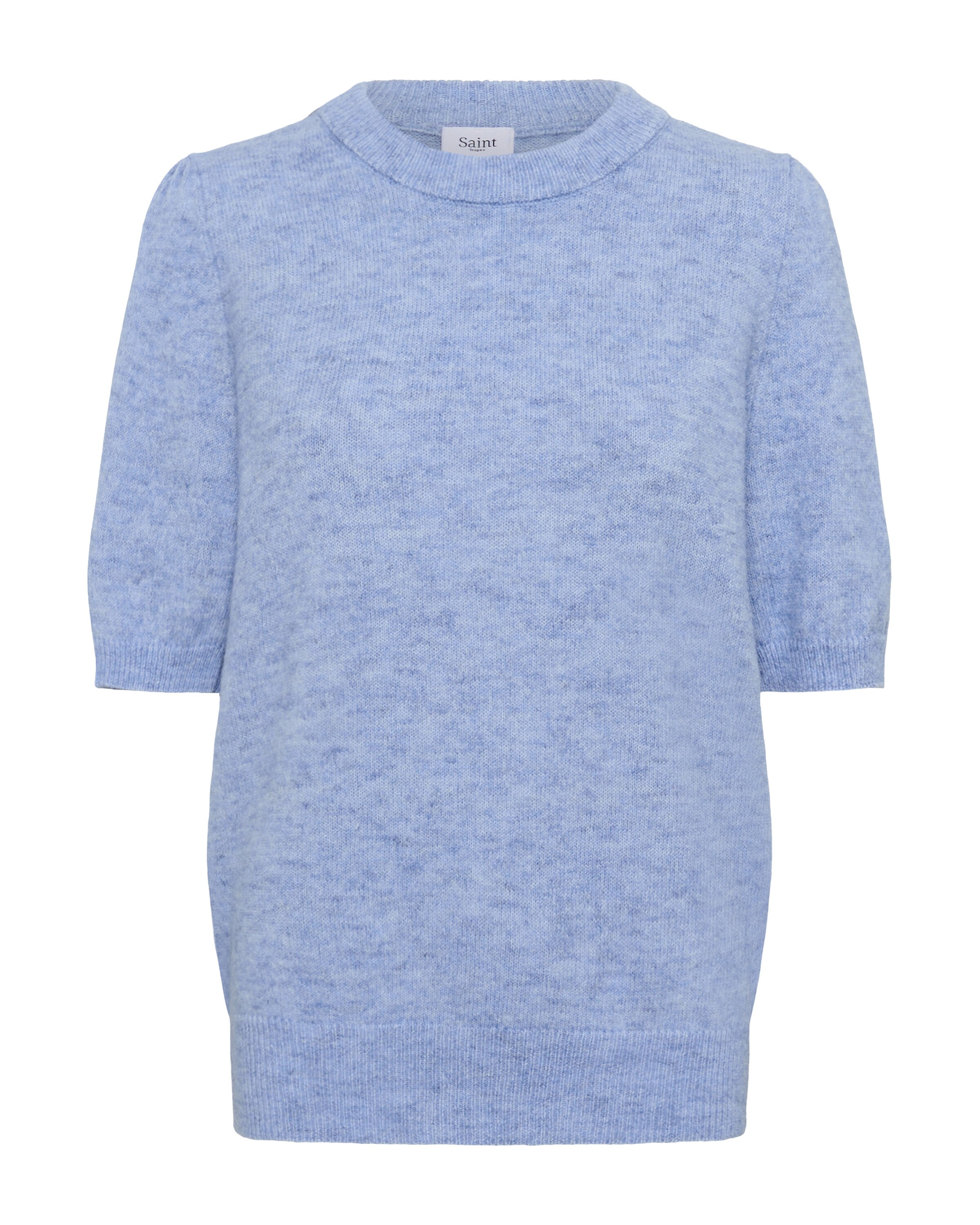 SAINT TROPEZ Pullover  'Zanett' in Blau: Vorderseite