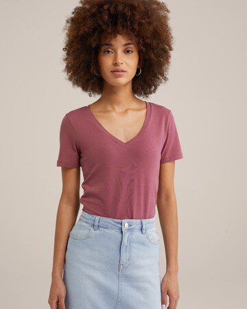 WE Fashion Shirt in Red: front