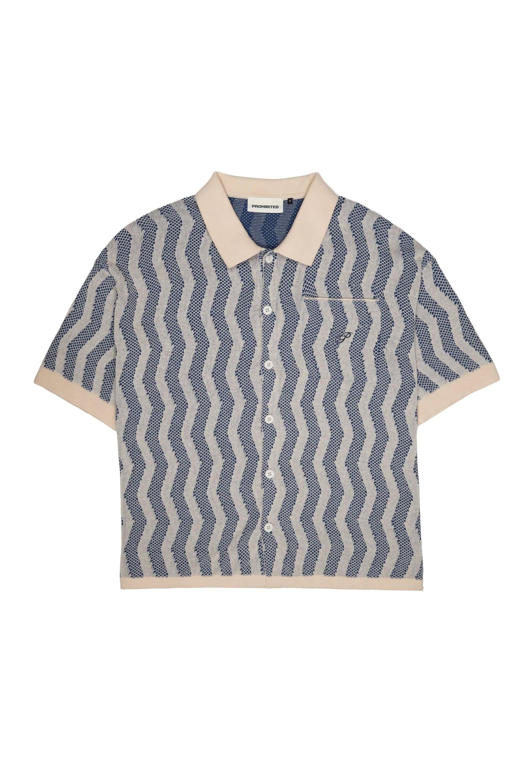 Prohibited Kofta i blå: framsida