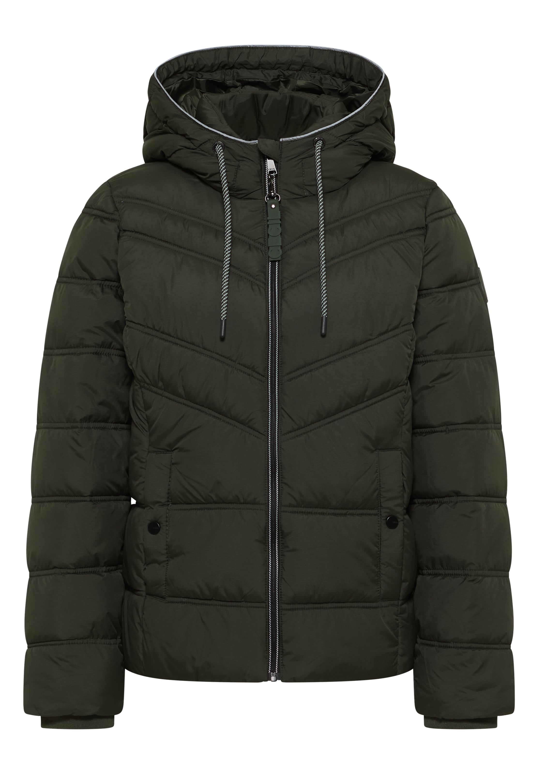 CECIL Jacke in dunkelgrün, Produktansicht
