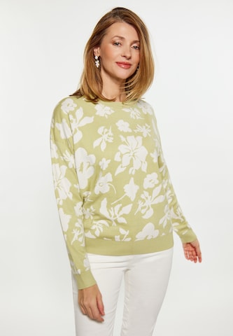 Pull-over Usha en vert : devant