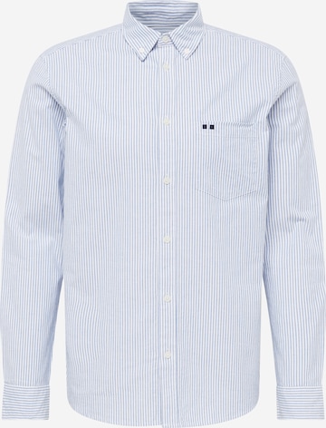 minimum - Ajuste regular Camisa 'Harvard 2.0' en azul: frente