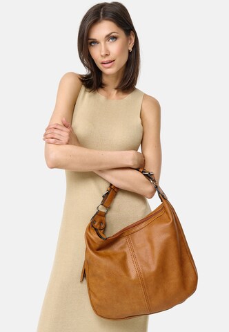 HARPA Shoulder Bag 'Tate' in Brown