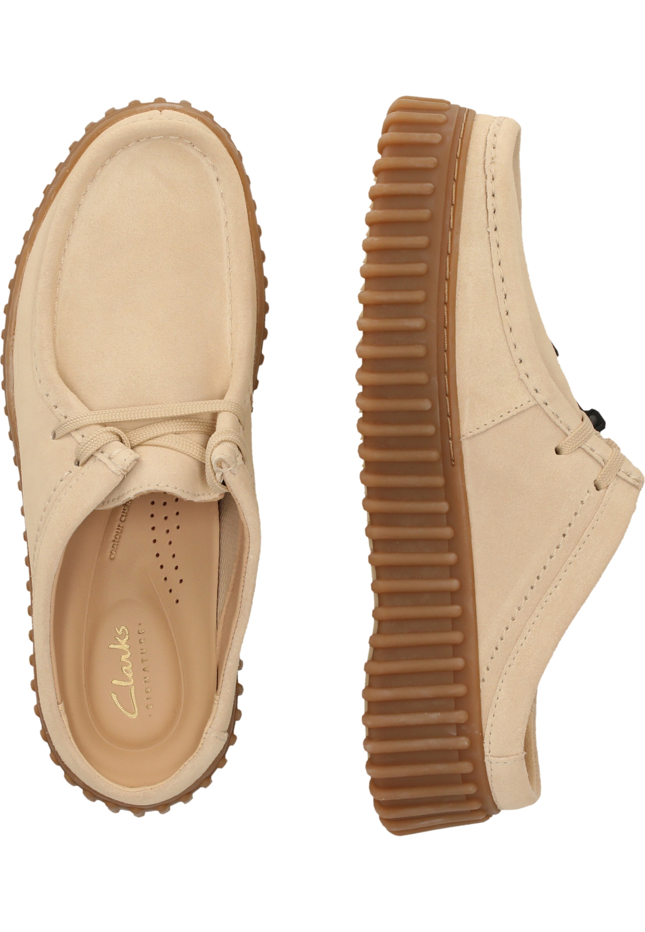 CLARKS Slip-ons 'Torhill' in Beige