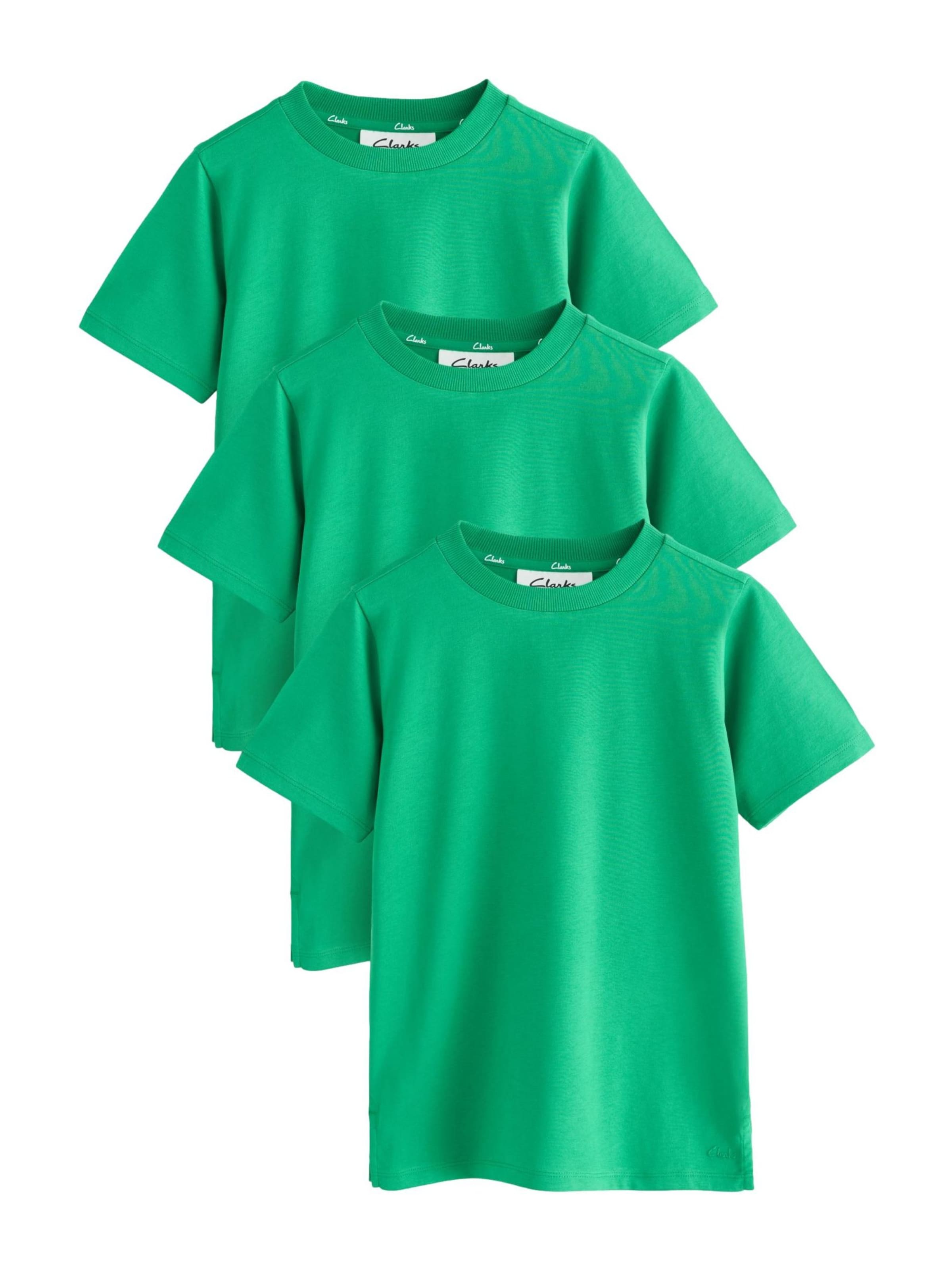 CLARKS T-Shirt in hellgrün, Produktansicht