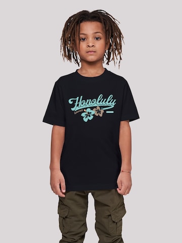 F4NT4STIC Shirt 'Honolulu' in Schwarz: predná strana