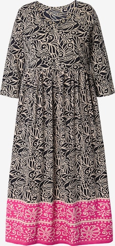 Ulla Popken Jurk in Zwart: voorkant