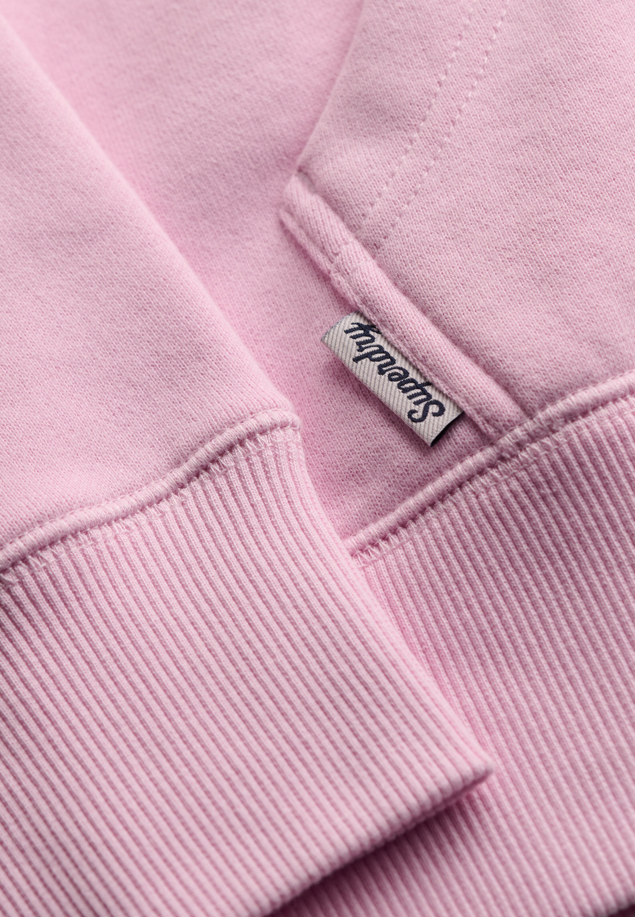 Superdry & Co Кофта на молнии 'Essential' в Ярко-розовый