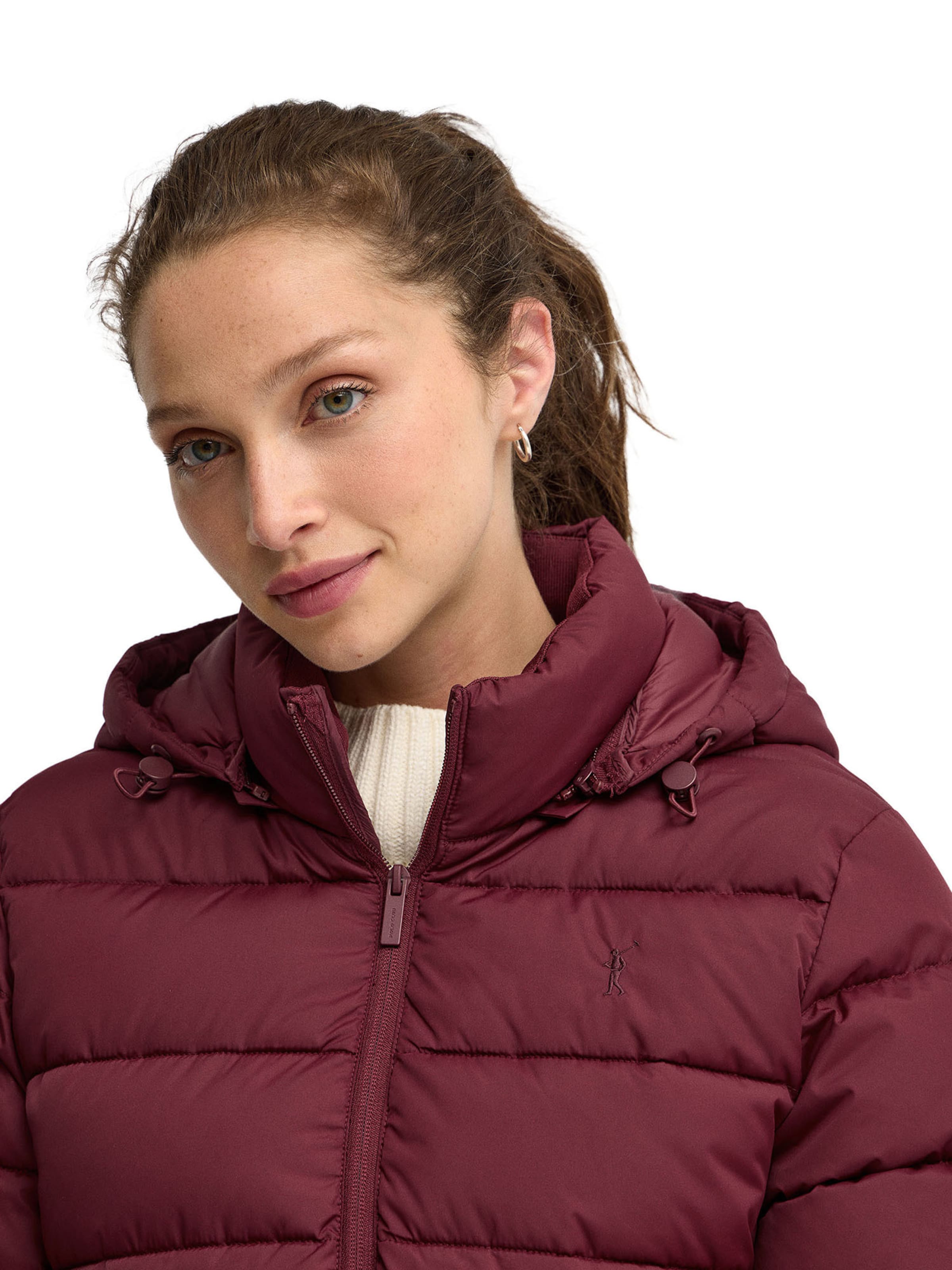Polo Club Winter Jacket 'BRUNA' in Red