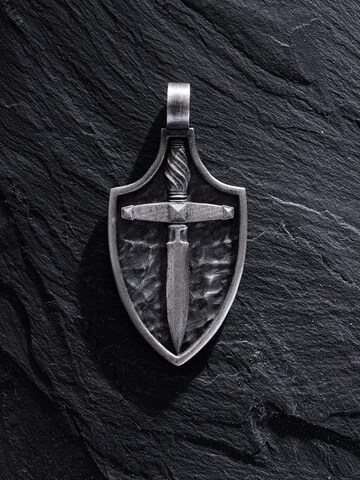 REYTEL - Colgante 'SWORD ON SHIELD' en plata