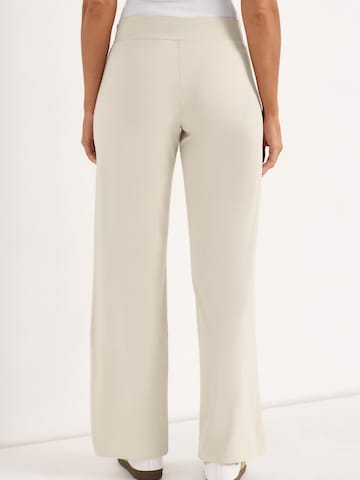Wide Leg Pantalon Cellbes of Sweden en beige