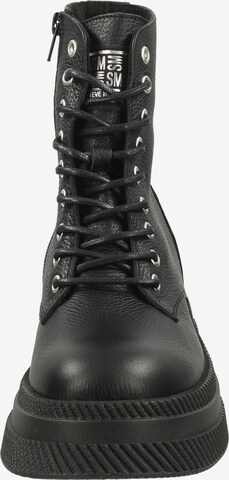 STEVE MADDEN Lace-Up Ankle Boots in Black