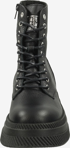 STEVE MADDEN Lace-Up Ankle Boots in Black