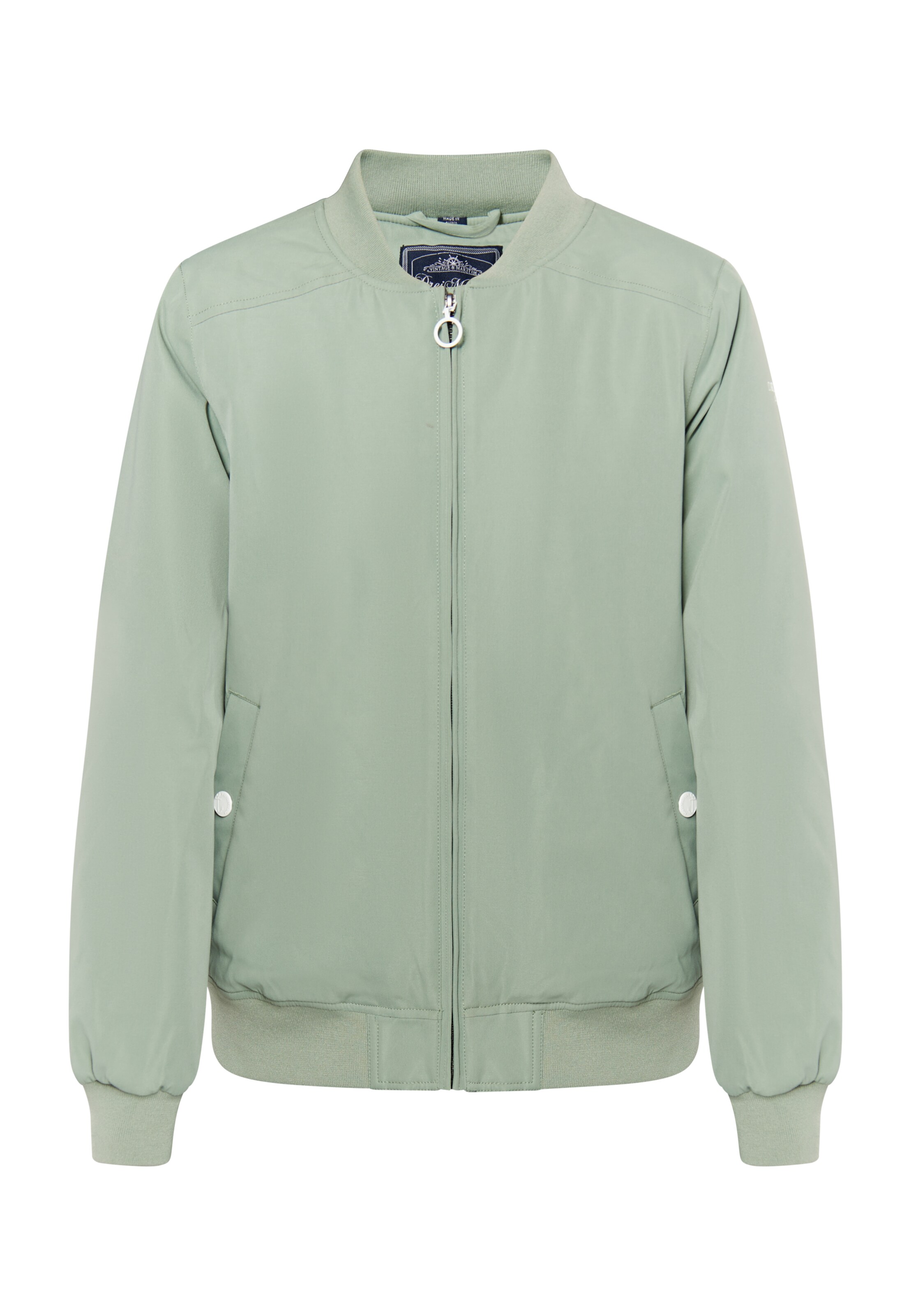 DreiMaster Maritim Функционално яке в зелено: отпред