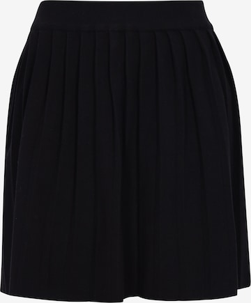 MYMOSuknja - crna boja: prednji dio