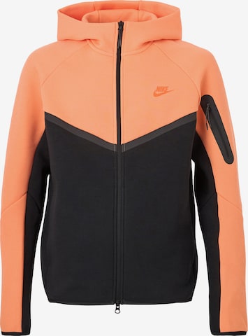 oranžinė Nike Sportswear Džemperis 'Tech Fleece': priekis